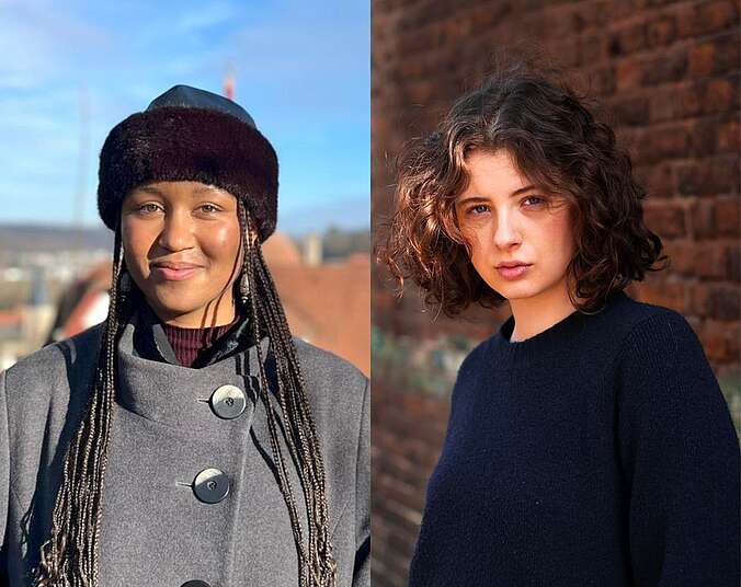 Zwei Frauenportraits